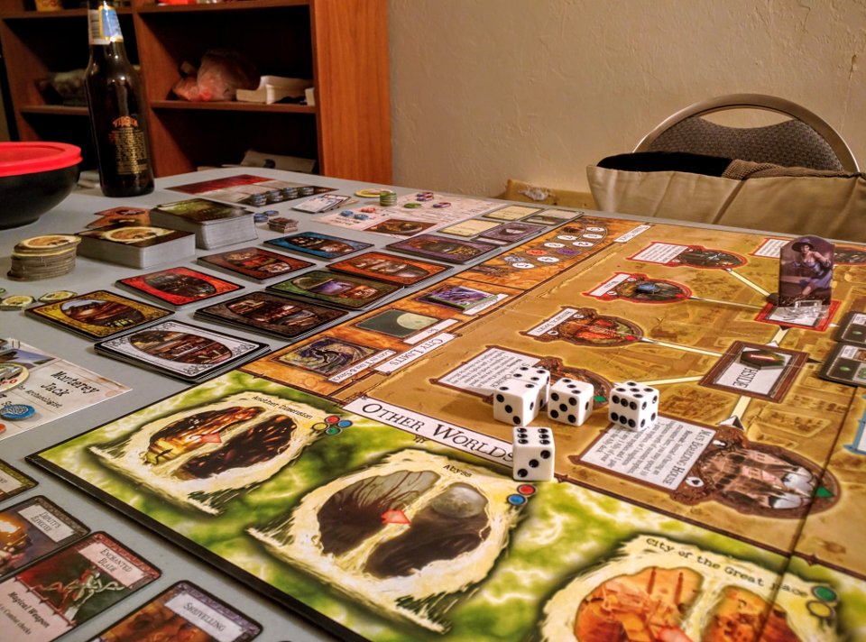 Arkham Horror board