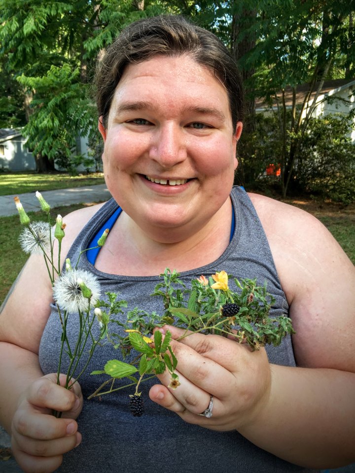 Kate with Plant Cuttings